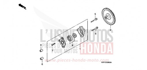 POMPE A HUILE SCV100F5 de 2005